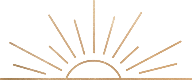 Gold Spiritual Mystic Sun